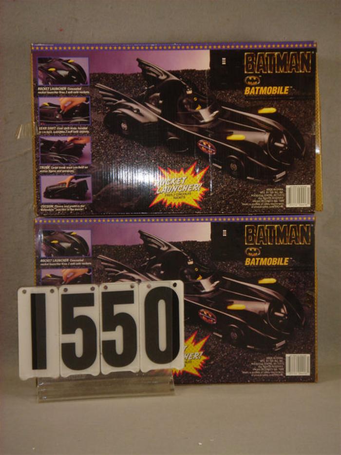 Appraisal: Lot of Batman Batmobile Rocket Launchers made by Toy Biz