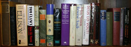 Appraisal: Literature Fiction Vols on shelves