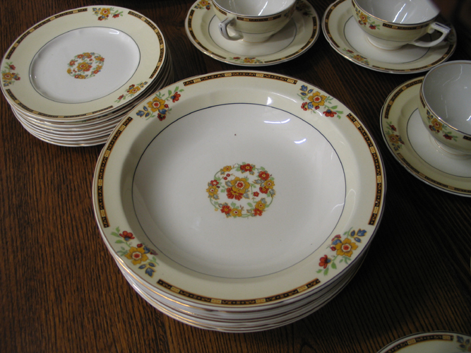 Appraisal: A PIECE ENGLISH GRINDLEY FINE CHINA SET service for in