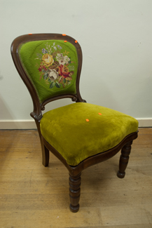 Appraisal: VICTORIAN CEDAR LADIES CHAIR