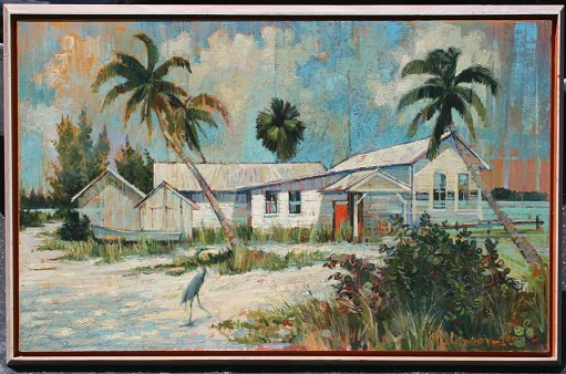 Appraisal: ROBINSON Robbie American th C ''Dead End at Sanibel'' Florida