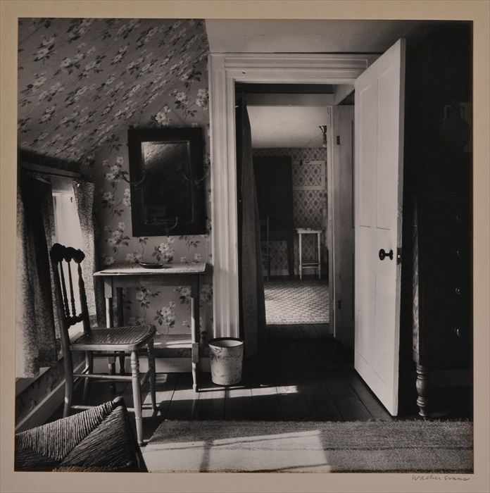 Appraisal: WALKER EVANS - OLD WICK NY AND MAINE Black and