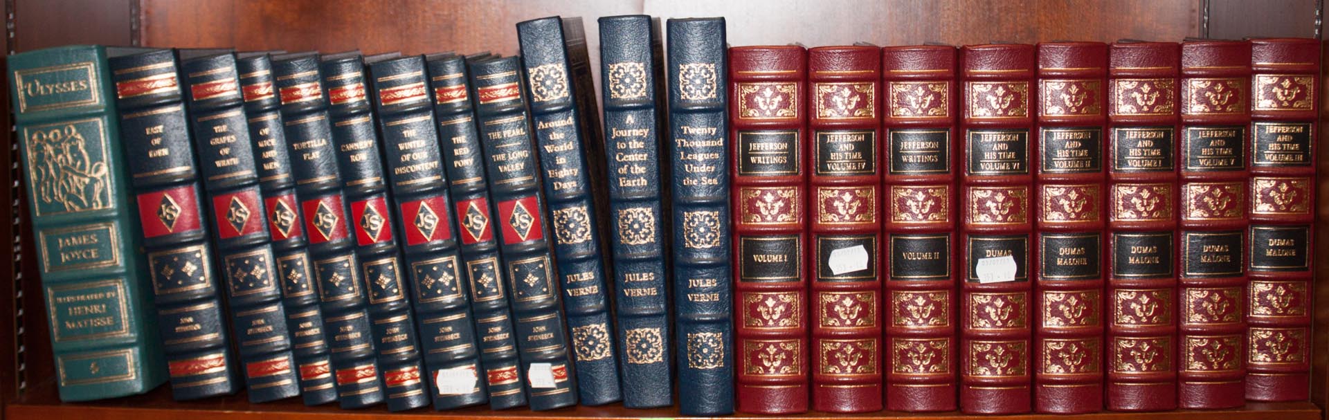 Appraisal: Sets and Bindings Twenty Easton Press volumes including works of