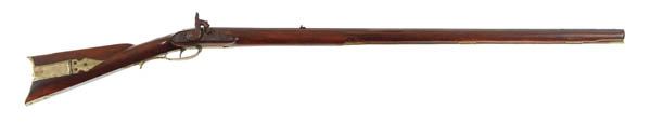 Appraisal: PRATT CONVERTED NEW ENGLAND FULL STOCK GUN Cal Smoothbore octal