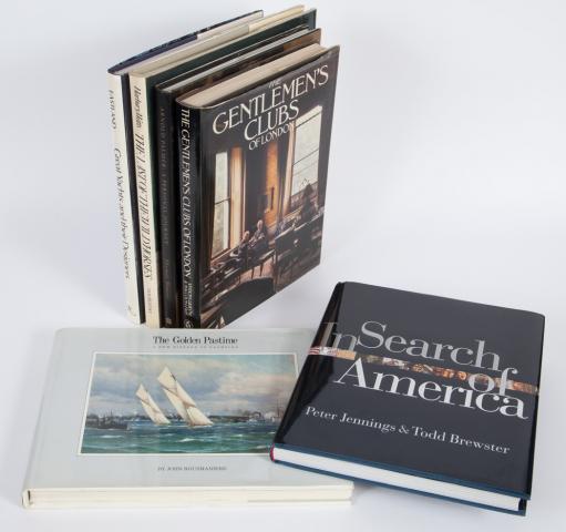 Appraisal: BOOKS Group of approximately twenty-two large format volumes including works