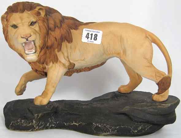 Appraisal: Beswick Lion on Rock Matt