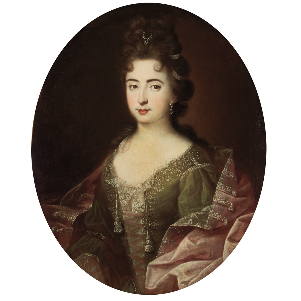 Appraisal: Circle of Jean Francois De Troy Portrait of a Noblewoman