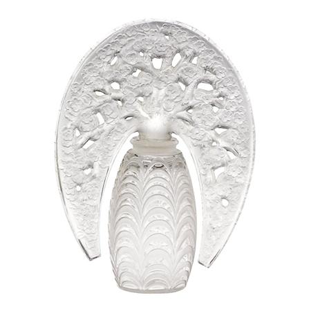 Appraisal: R Lalique Molded Glass Bouchons Fleurs de Pommier Estimate -