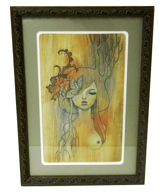 Appraisal: Audrey Kawasaki American b Memai giclee print on paper ed