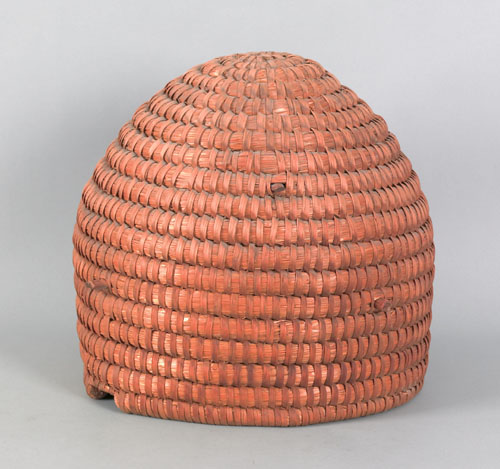 Appraisal: Pennsylvania rye straw bee skep th c h