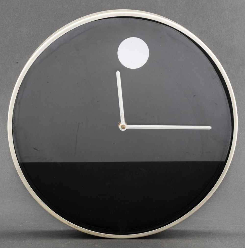 Appraisal: HORWARD MILLER FOR MOMA WALL CLOCK Howard Miller for Museum