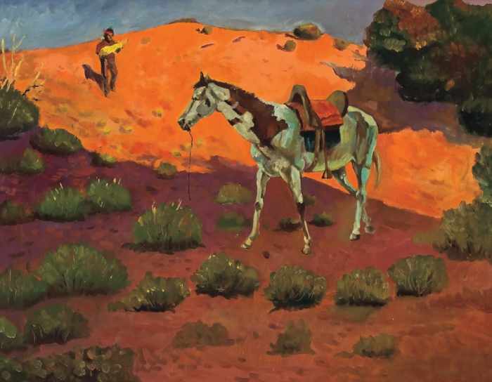 Appraisal: EDWIN WILLARD DEMING American - An Indian and His Horse