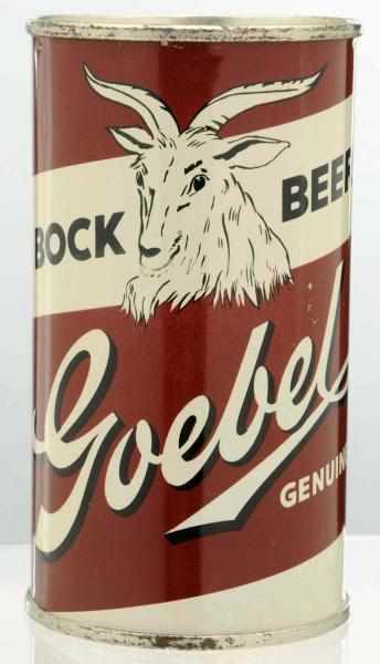 Appraisal: Goebel Bock Beer Flat Top Detroit Beer Can - Near