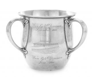 Appraisal: An American Silver Trophy Cup of Rowing Interest Gorham Mfg