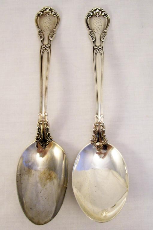 Appraisal: - Gorham Chantilly Sterling Serving Spoons Includes One serving spoon