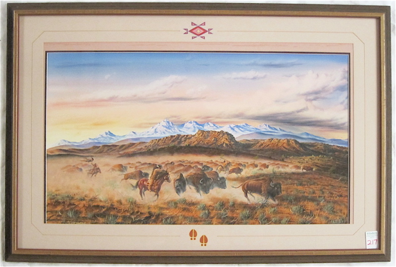 Appraisal: ROBERT MACGINNIS WATERCOLOR AND GOUACHE ON PAPER Oregon th century