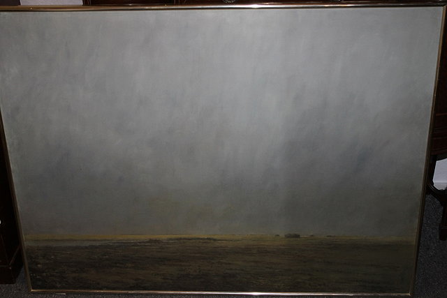 Appraisal: Graham Stokes th Century Overcast Camargue initialled lower left dated