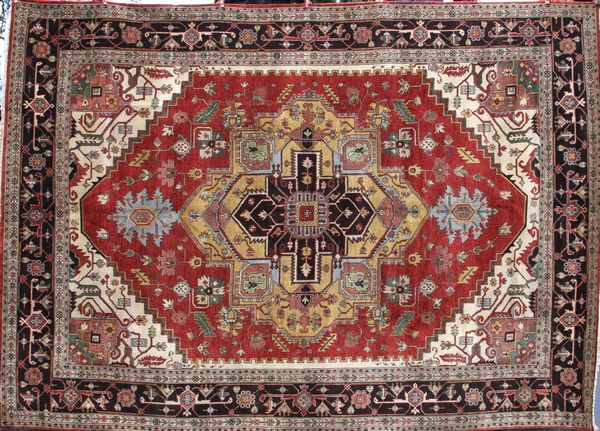 Appraisal: Indo Serapi rug ' x '