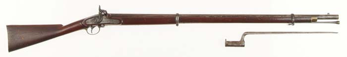 Appraisal: BOYS MILITARY MUSKET WITH BAYONET Cal NSN rnd bbl marked