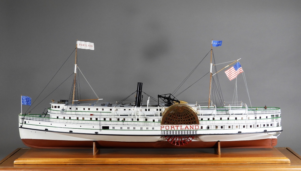 Appraisal: P S PORTLAND BLUEJACKET STEAMER SHIP BOAT MODEL United States