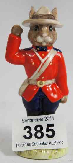 Appraisal: Royal Doulton Bunnykins Mountie DB Limited Edition