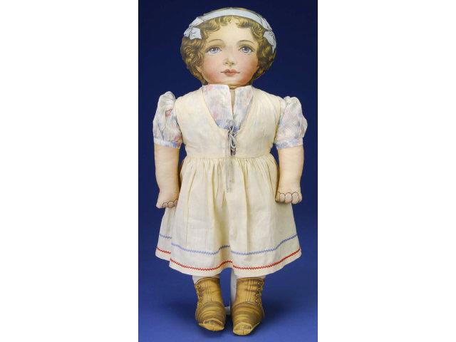 Appraisal: Large Art Fabric Mills Cloth Doll America ca printed cloth