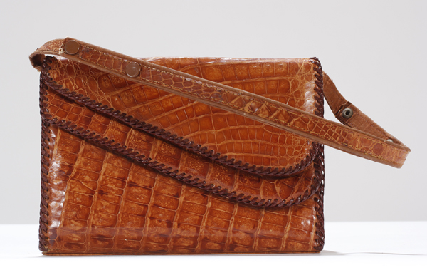 Appraisal: Vintage alligator purse x