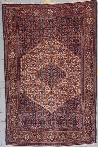 Appraisal: A Senneh Kilm Northwest Persia circa size approximately ft in