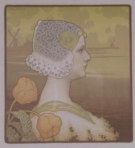 Appraisal: Paul Emile Berthon France - Lithograph ''Queen Wilhelmina'' site size