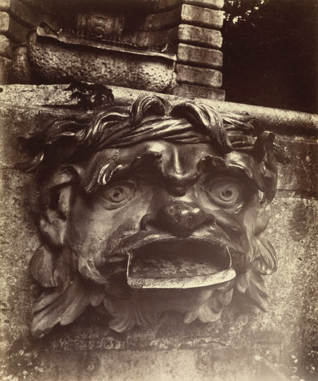 Appraisal: ATGET EUG NE - Saint-Cloud Mascarons Albumen print x x