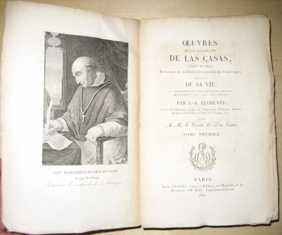 Appraisal: CASAS BARTOLOME DE LAS Oeuvres de Don Barth lemi de