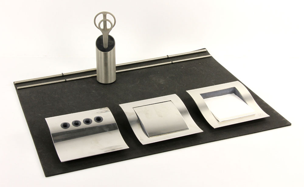 Appraisal: - Royal Copenhagen Desk Set Royal Copenhagen desk set Wave