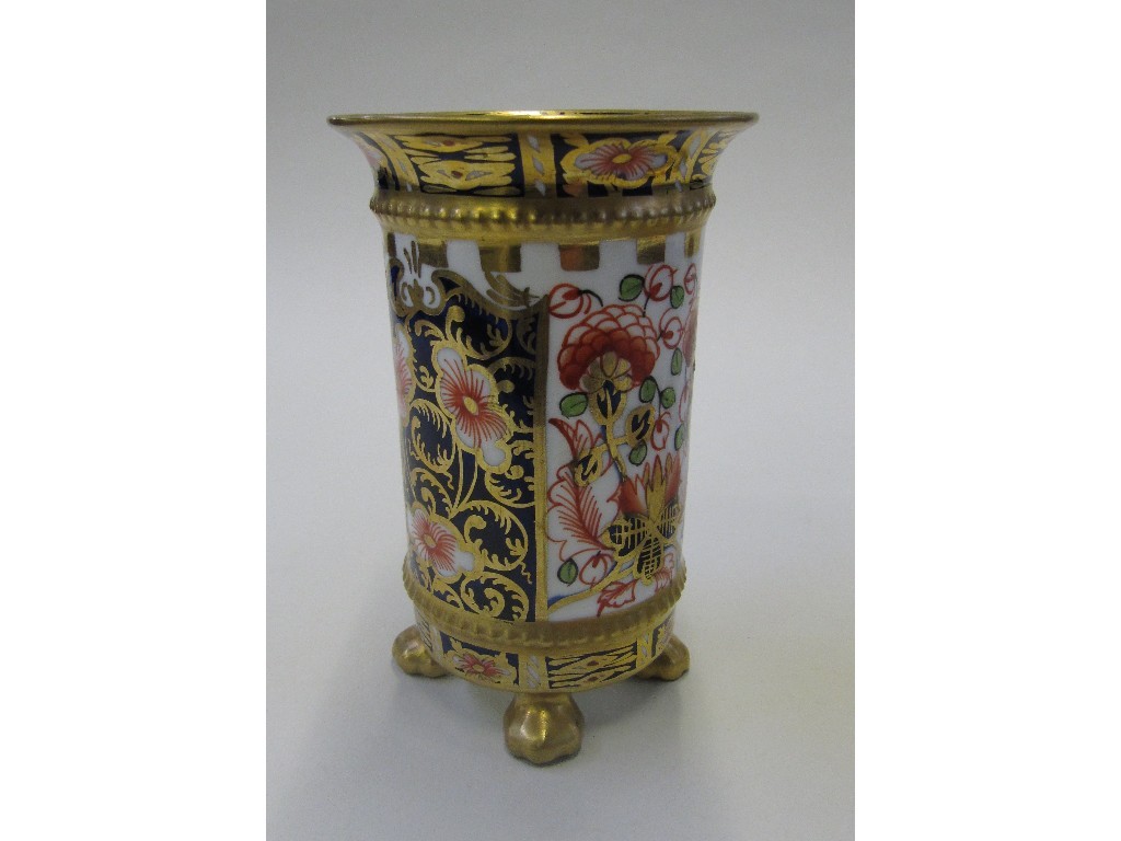 Appraisal: Royal Crown Derby Imari spill vase and an 'Old Imari'