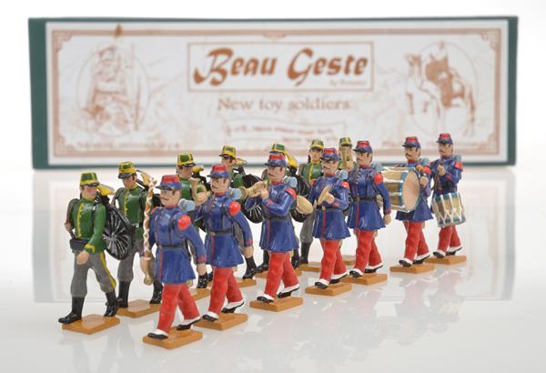 Appraisal: TWO BEAU GESTE ARGENTINA BOXED SETS OF TOY SOLDIERS INCLUDING