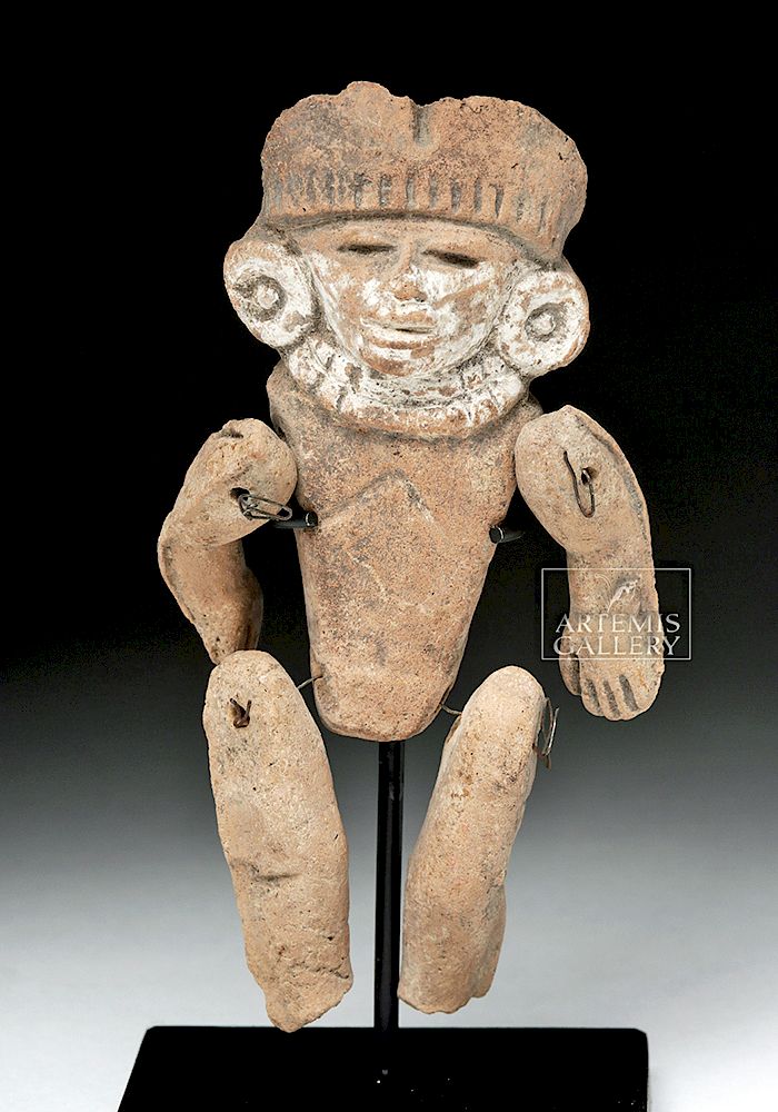 Appraisal: Teotihuacan Terracotta Articulated Figure Originally Listed At Pre-Columbian Mexico Teotihuacan