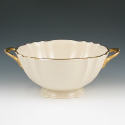 Appraisal: Lenox Laurels gold trimmed Valencia bowl Marked with Lenox Laurels