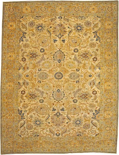 Appraisal: A Tabriz carpet Northwest Persia circa size approximately ft in