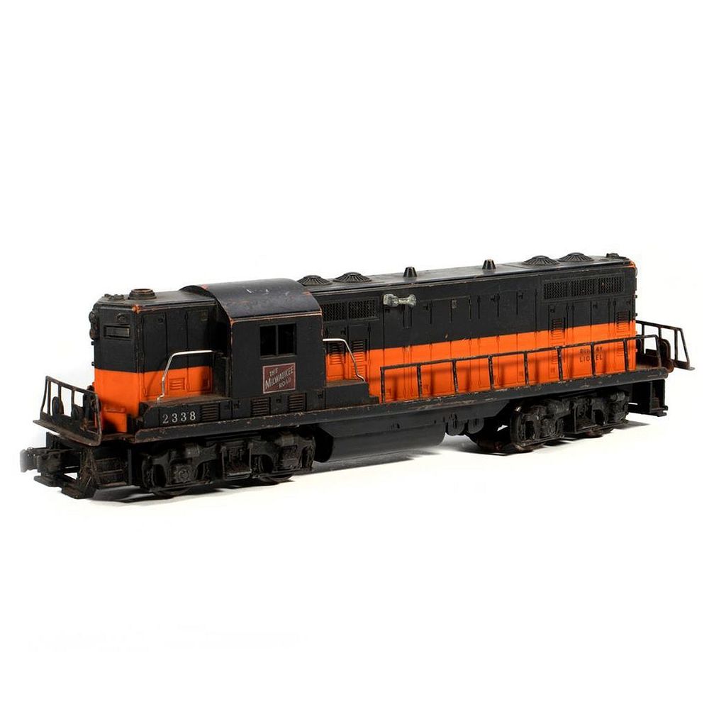 Appraisal: Lionel Milwaukee Road GP Black and Orange Milwaukee Road GP