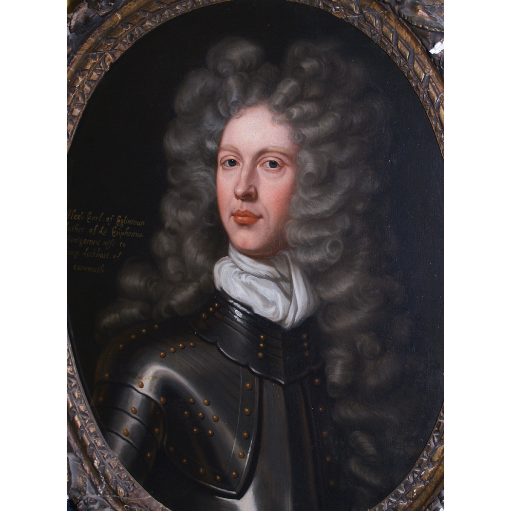 Appraisal: British School th Century Portrait of Alexander Montgomerie Ninth Earl