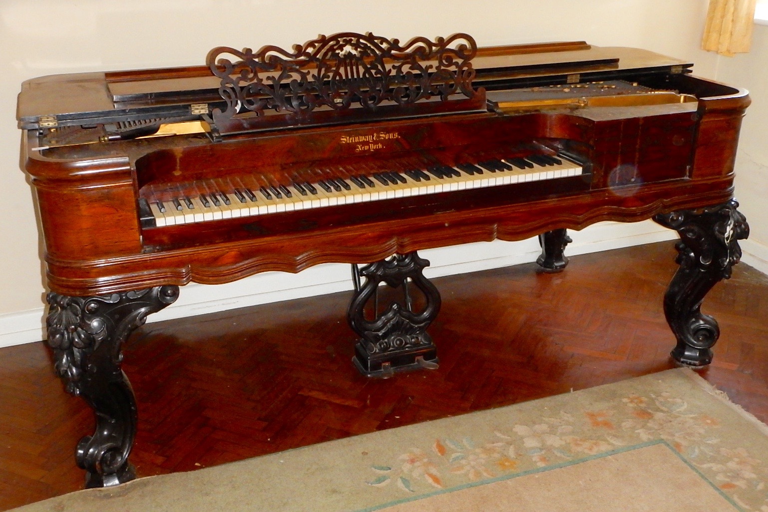 Appraisal: A late thC table piano by Steinway and Sons of