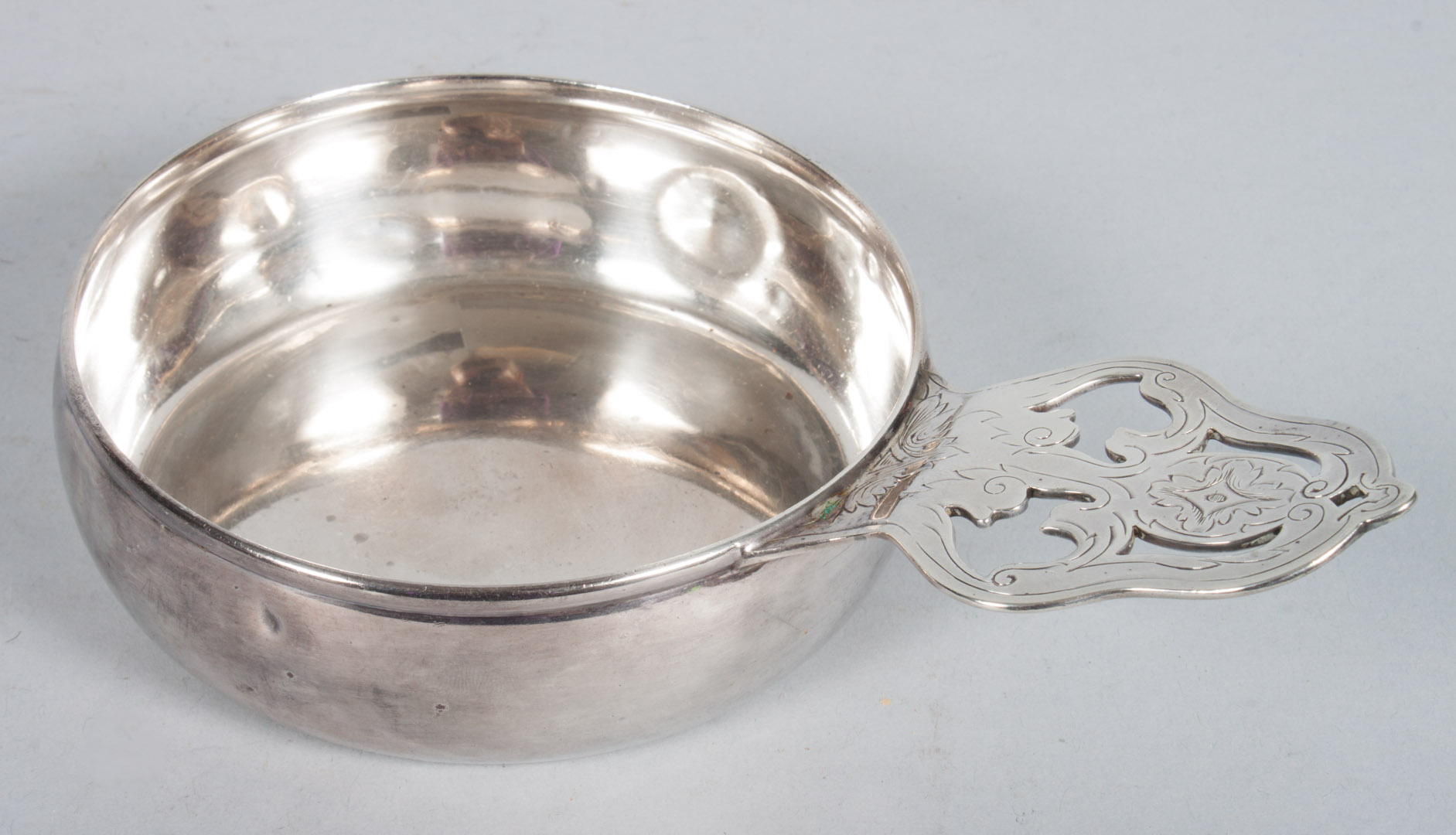 Appraisal: Tiffany Co sterling silver porringer early th century gills ozt