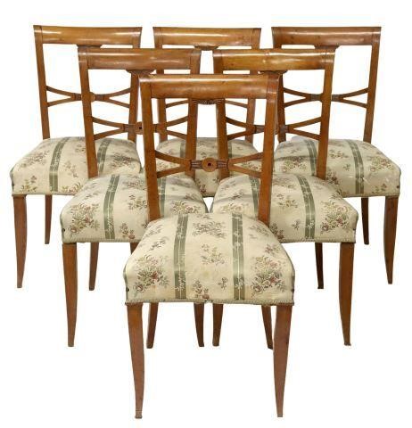 Appraisal: lot of Italian mid-century modern chairs design by Gio Ponti