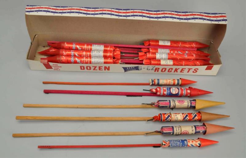 Appraisal: American Sky Rockets s - s Inlcudes One dozen NJ