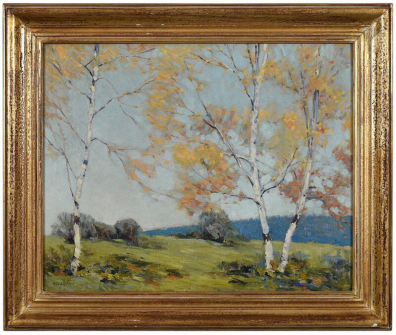 Appraisal: Alfred Heber Hutty New York South Carolina - Autumn Trees