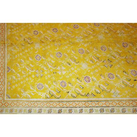 Appraisal: Cotton Agra Rug Estimate -