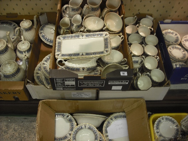 Appraisal: Large Collection of Myotts Meakin Rialto Ironstone Dinner Tea and