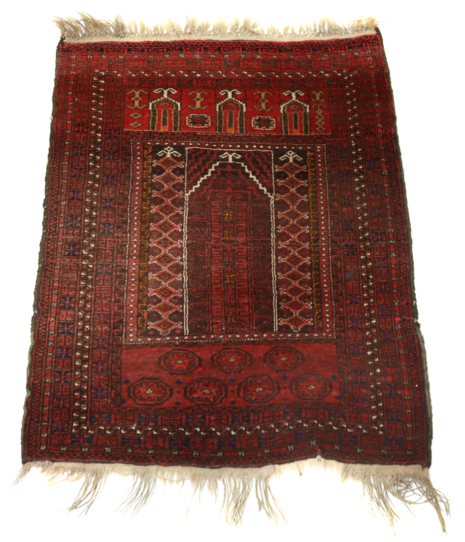 Appraisal: Afghan carpet ' x '