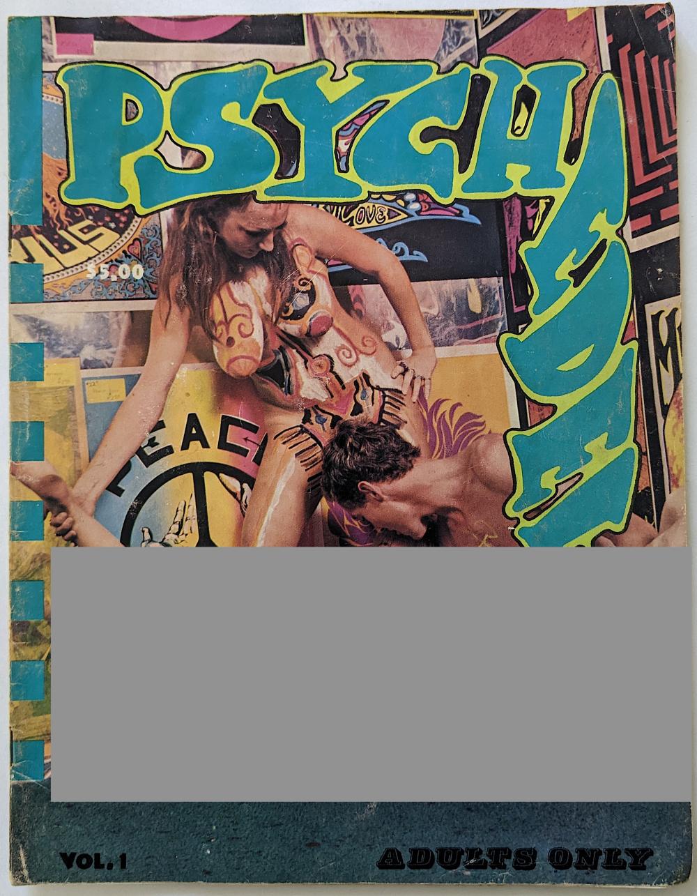 Appraisal: VINTAGE PIN UP ADULTS MAGAZINE PSYCHEDELICThis collection is coming from