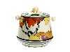 Appraisal: CLARICE CLIFF AN A J WILKINSON HONOLULU BISCUIT BARREL AND