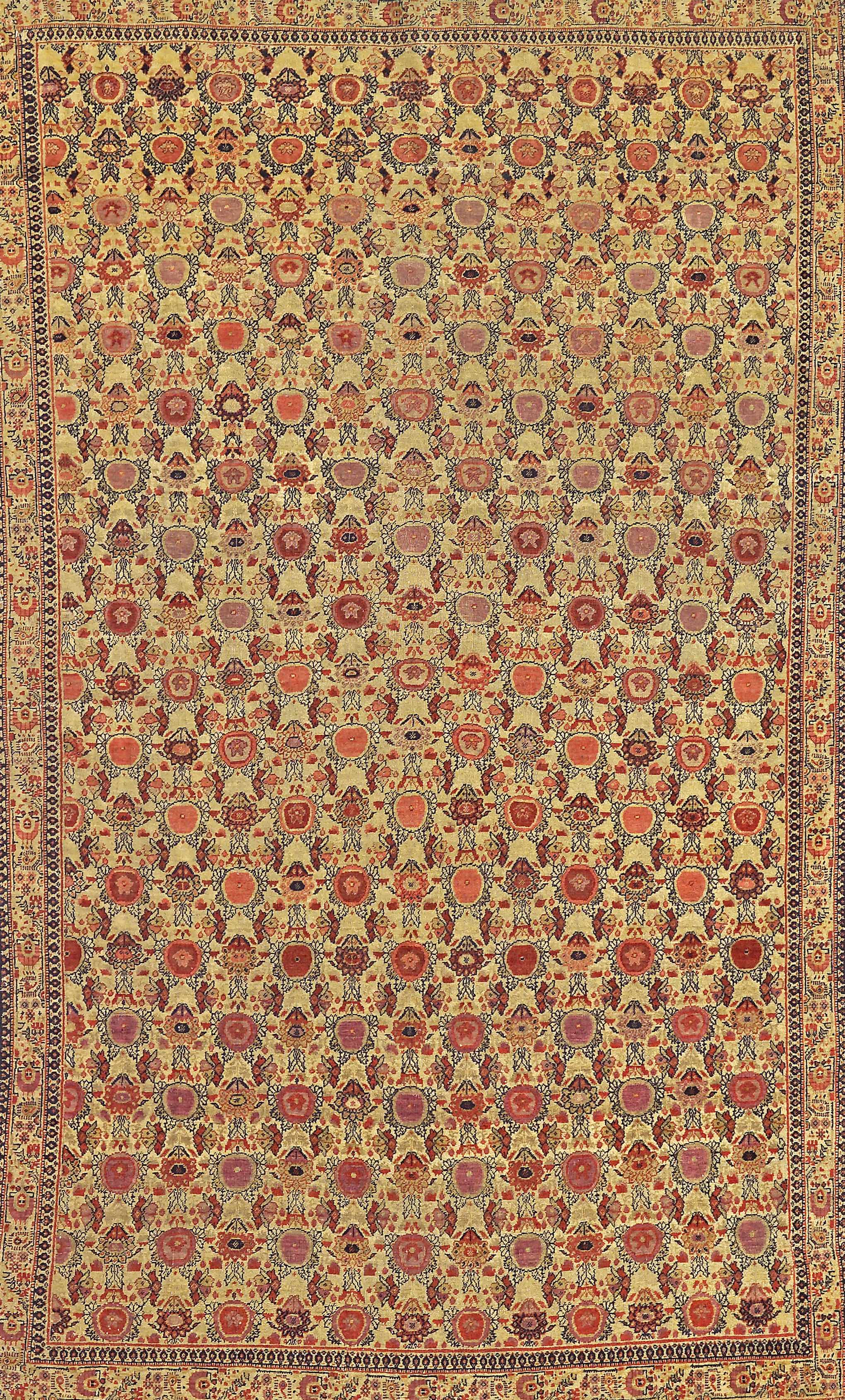 Appraisal: A Fereghan rug Central Persiacirca size approximately ft in x